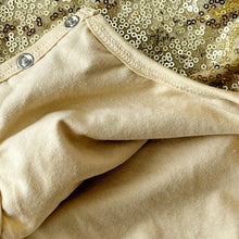 Load image into Gallery viewer, Hollywood Romper - Gold Sequin
