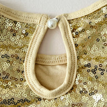 Load image into Gallery viewer, Hollywood Romper - Gold Sequin
